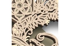 Bee multilayer SVG/ Bee cut file/ 3D layer/ Plywood cutting Product Image 4