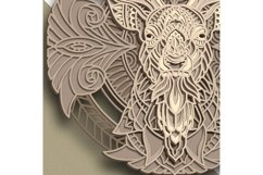 Deer multilayer SVG/ Deer cut file/ 3D layer/ Plywood cut Product Image 6
