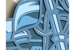 Moto multilayer SVG/ Moto cut file/ 3D layer/ Plywood cut Product Image 8