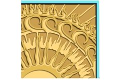 Ocean multilayer SVG/ Ocean cut file/ 3D layer/ Plywood cut Product Image 6