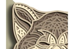 Akita multilayer SVG/ Akita cut file/ 3D layer/ Plywood cut Product Image 4