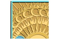Ocean multilayer SVG/ Ocean cut file/ 3D layer/ Plywood cut Product Image 10