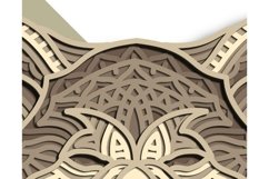 Akita multilayer SVG/ Akita cut file/ 3D layer/ Plywood cut Product Image 10