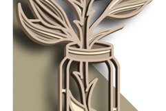 Rose multilayer SVG/ Rose cut file/ 3D layer/ Plywood cut Product Image 7