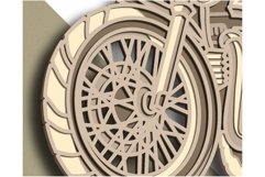Moto multilayer SVG/ Moto cut file/ 3D layer/ Plywood cut Product Image 7