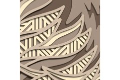 Eagle multilayer SVG/ Eagle cut file/ 3D layer/ Plywood cut Product Image 6
