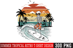 Summer PNG,Beach Vacation PNGs, Boho &amp; Tropical Shirt Design
