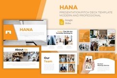 Pitch Deck Google Slides Template - Hana Product Image 1