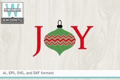 Christmas SVG - Joy Product Image 2