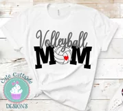Volleyball mom svg, Volleyball biggest fan Cut File SVG Product Image 2