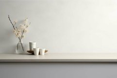 Minimalist table setting with floral decor Product Image 1