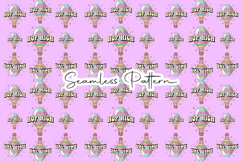Cute Easter Egg Bunny Seamless Pattern Product Image 6