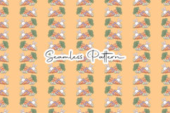 Easter Bunny Carrot Harvest Pattern Product Image 1