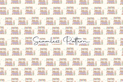 Easter Bunny Carrot Seamless Pattern Product Image 5