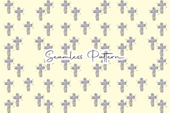 Christian Easter Cross Seamless Pattern Product Image 8