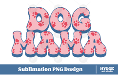 American Dog Mama Papa 4th of July USA Paw DTF PNG Bundle Product Image 2