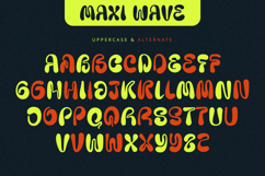 Maxi Wave - Display Font Product Image 8