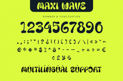 Maxi Wave - Display Font Product Image 10