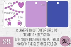 Wedding Money card | Paper cutting | Money card SVG Product Image 3