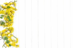 Floral background with spring flowers stock photo Product Image 1