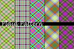 Plaid Pattern Digital Paper Bundle Product Image 1