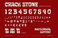 Crack Stone - Display Font Product Image 9