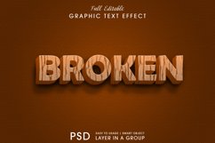 4 Text Effects editable words and fonts can be replaced Product Image 5