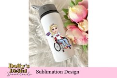 Coronation Girls Union Jack Wheelchair Children Product Image 3