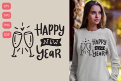 Happy new year SVG Product Image 1
