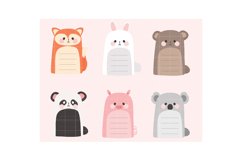 Cute Animal Sticky Note Product Image 1