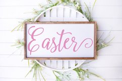 Easter SVG, Easter Sign SVG, Glowforge SVG, Laser SVG, SVG Product Image 1