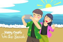 Happy Couple - Vector Illustration Product Image 1