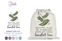 Hundert Euro SVG | Schatz SVG Product Image 1