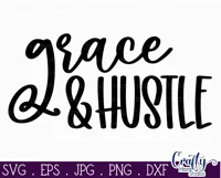 Grace And Hustle | Entrepreneur Svg Product Image 2