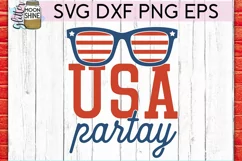 USA Partay SVG DXF PNG EPS Cutting Files Product Image 2