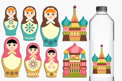 Russian nesting dolls Matryoshka Illustrations Product Image 1