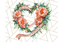 Floral Sewing Clipart PNG Vintage Sewing Elements Needlework Product Image 2