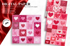 Heart Valentines Background Love Wallpaper Bokeh Backdrop_34 Product Image 1