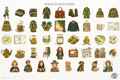 Autumn Morning Clipart Product Image 4