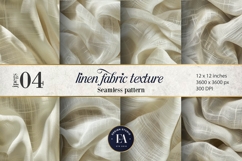 Linen Textures Digital Paper | Linen Fabric pattern Product Image 1