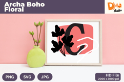 Archa Boho Floral Monogram Product Image 1