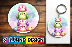 Enchanted Keychain PNG Style, Cute Animals Product Image 1