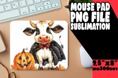 Adorable Halloween Cow Mouse Pad for Fall Product Image 1