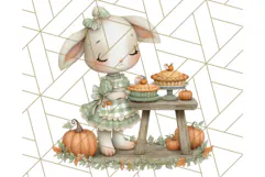 Whimsy Woods Harvest Festival Clipart PNG Files Product Image 2