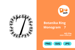 Botanika Ring Monogram Product Image 1
