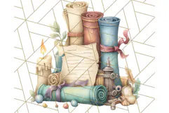 Magical Creatures Clipart PNG, Fantasy Animals Png Product Image 2