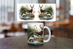Mug Wrap Sublimation - fishing Product Image 1