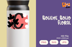 Boheme Boho Floral Monogram Product Image 1