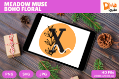 Meadow Muse Boho Floral Monogram Product Image 1
