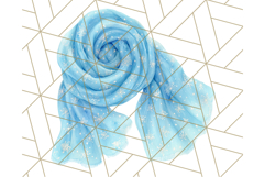 Watercolor Winter Hats and Scarves Clipart PNG Product Image 2